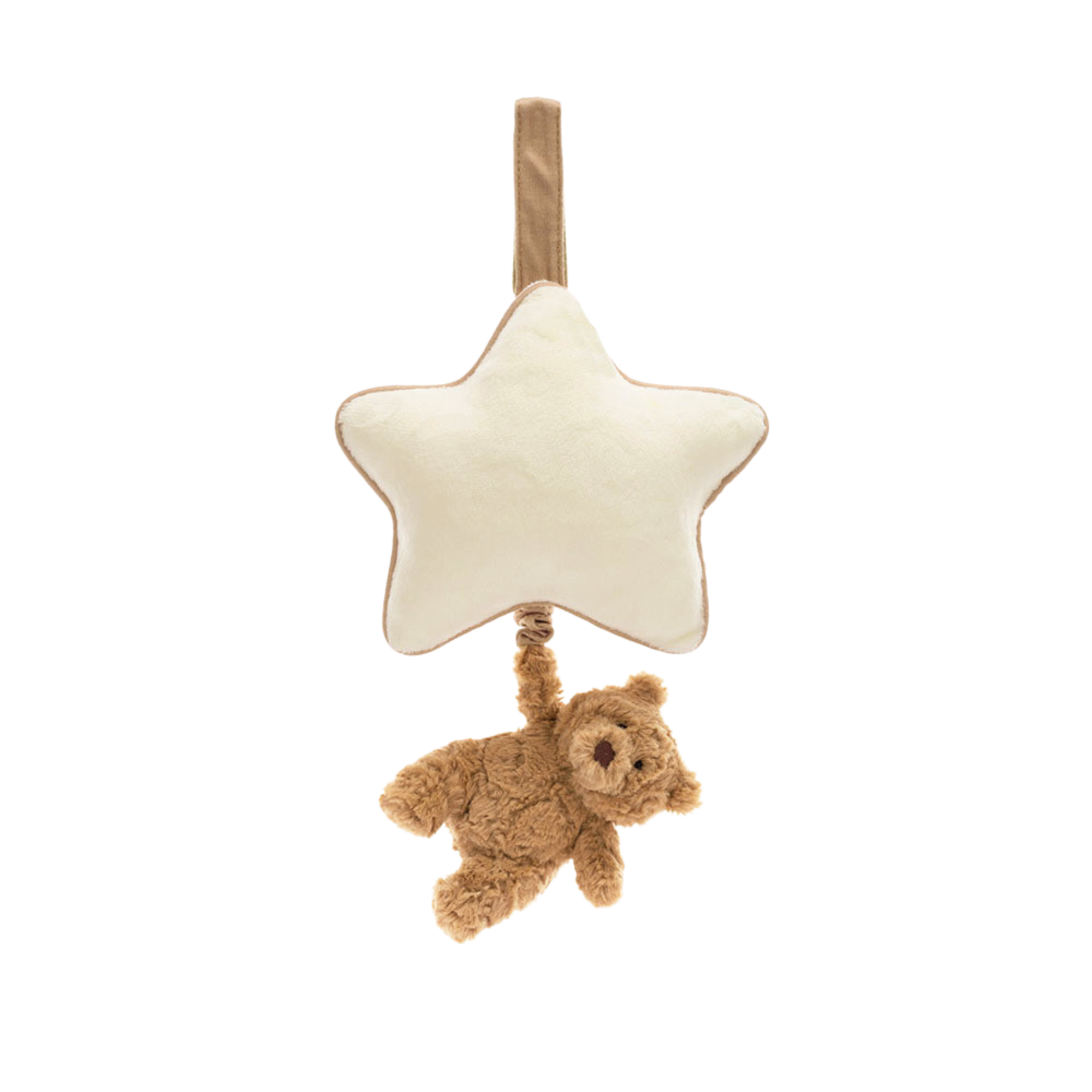 JELLYCAT Bartholomew Bear Musical Pull