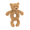 JELLYCAT Bartholomew Bear Ring Rattle