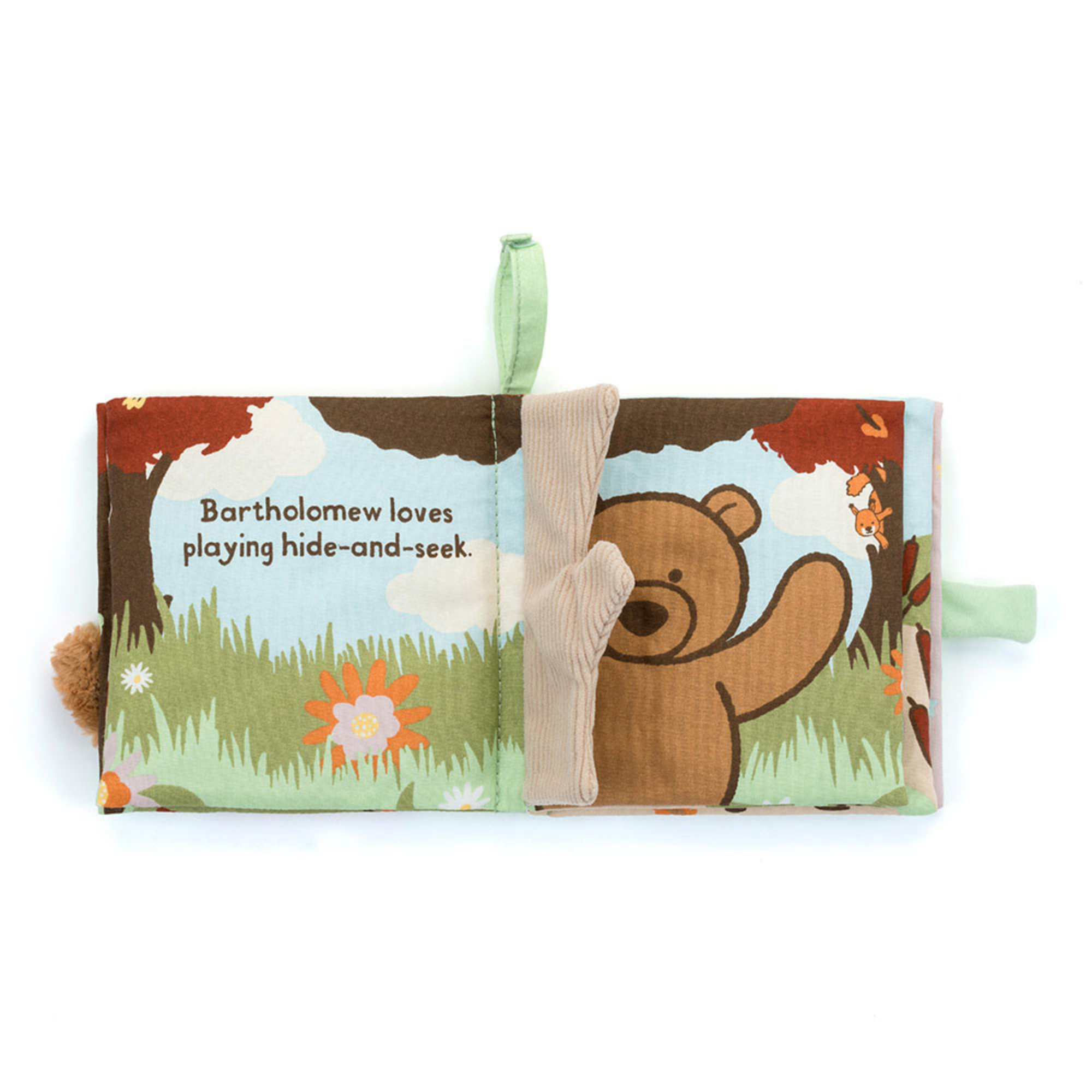 Livre en tissu JELLYCAT Bashful Bartholomew Bear Loves You