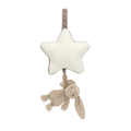 JELLYCAT Bashful Beige Bunny Musical Pull