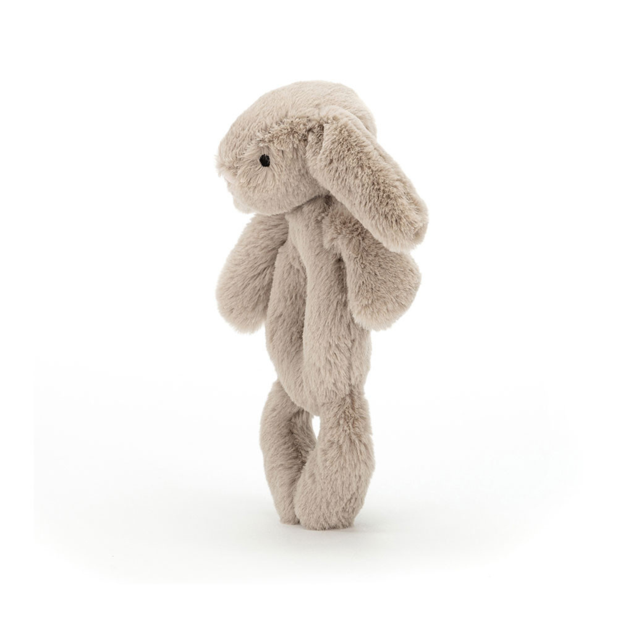 Hochet anneau lapin beige timide JELLYCAT