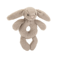 JELLYCAT Bashful Beige Bunny Ring Rattle