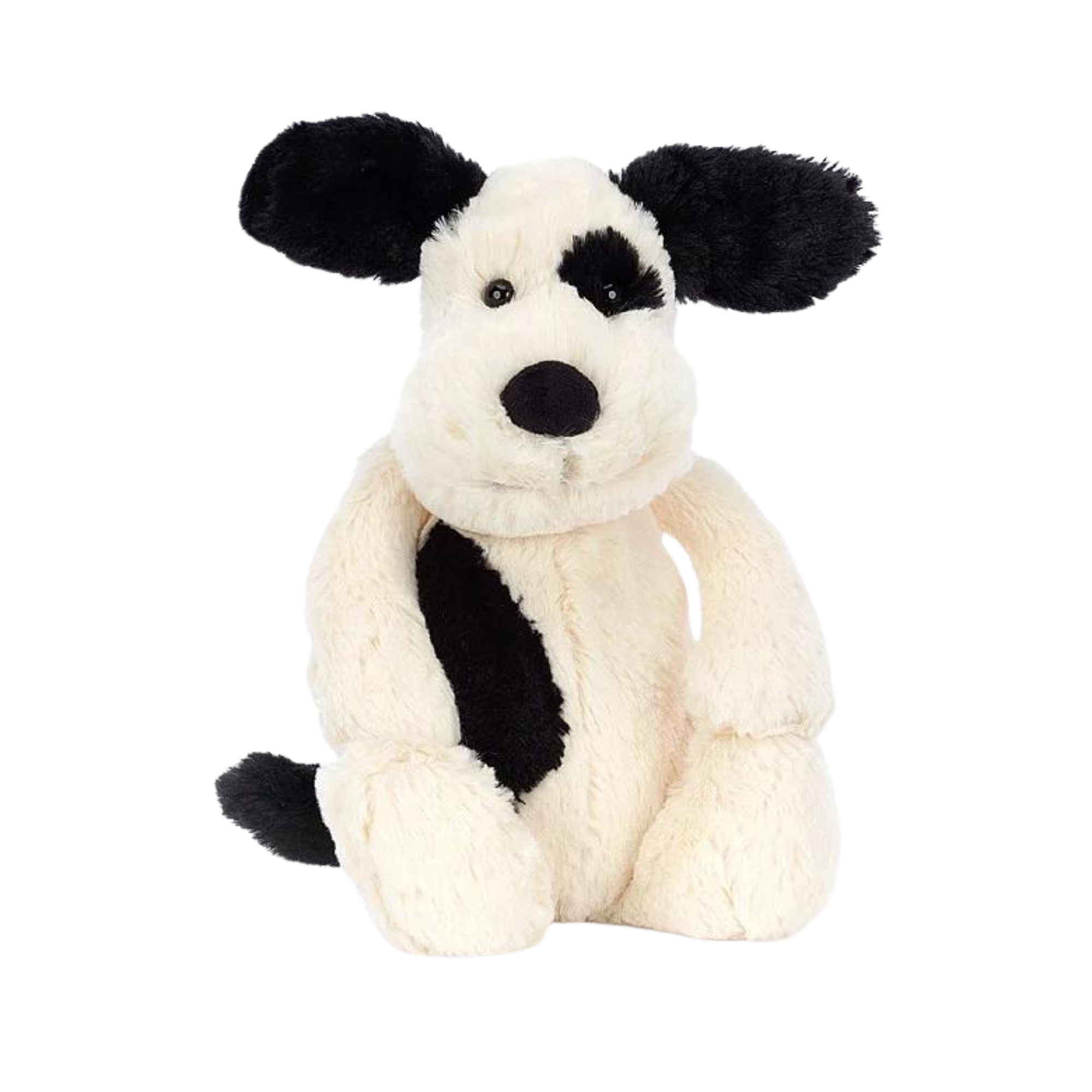 JELLYCAT Bashful Black & Cream Puppy - Original
