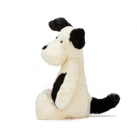 Thumbnail for JELLYCAT Bashful Black & Cream Puppy - Original