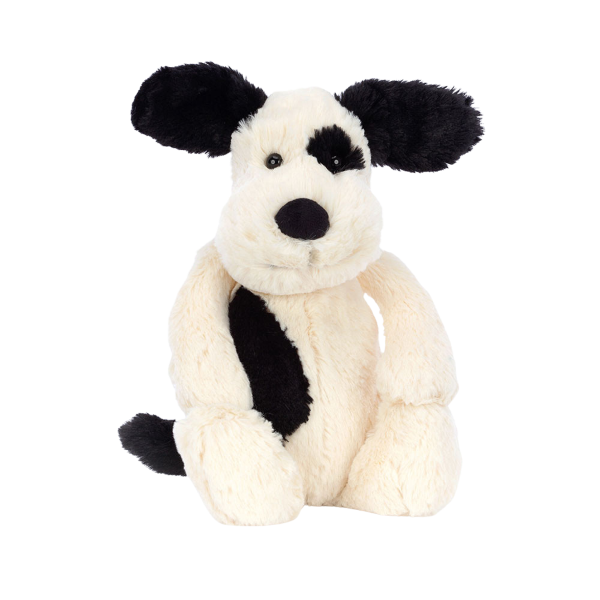 JELLYCAT Bashful Black & White Puppy - Really Big