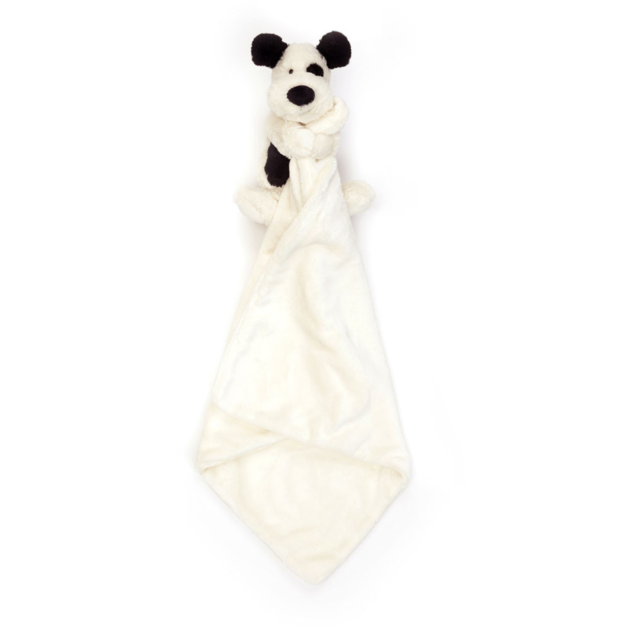 Sucette pour chiots JELLYCAT Bashful noir et blanc