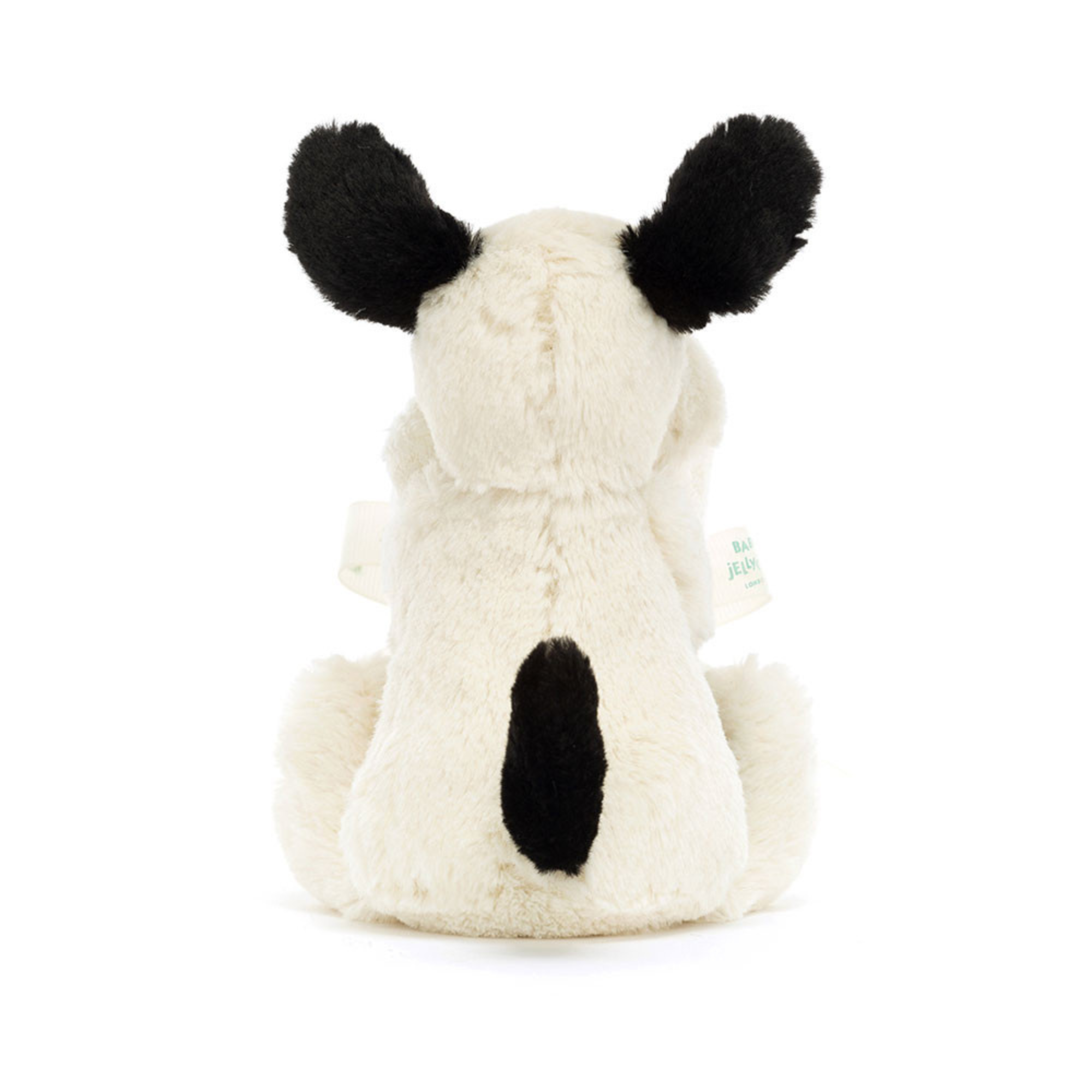 Sucette pour chiots JELLYCAT Bashful noir et blanc