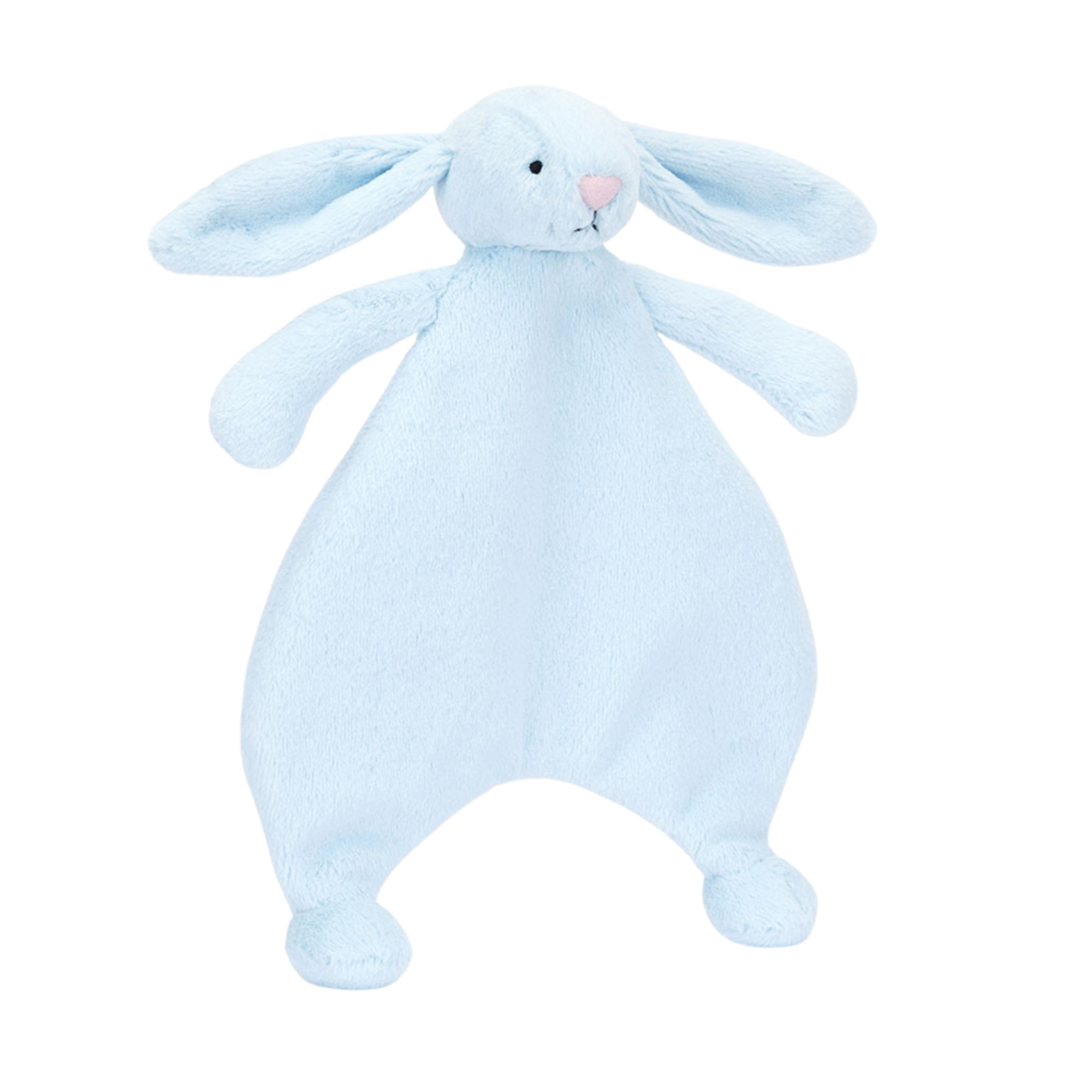 Doudou lapin bleu timide JELLYCAT