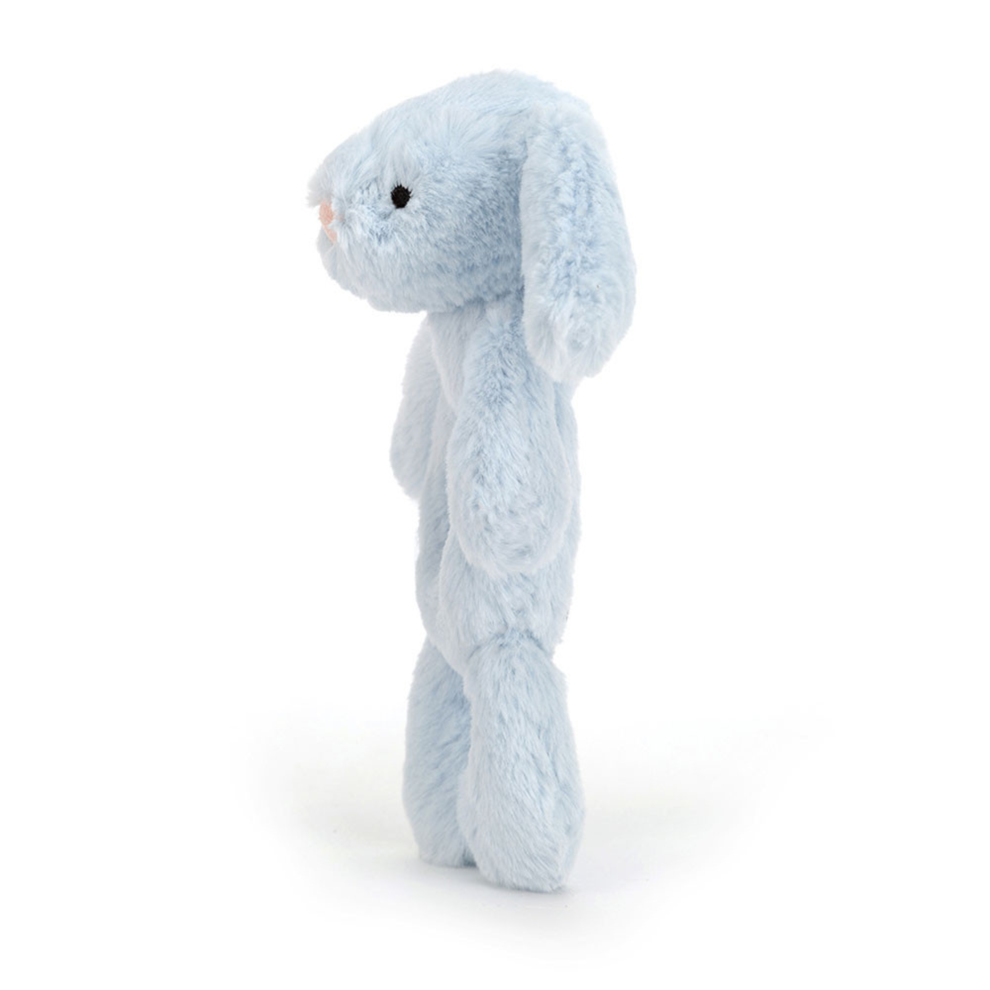 JELLYCAT Bashful Blue Bunny Ring Rattle