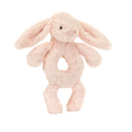 JELLYCAT Bashful Blush Bunny Ring Rattle