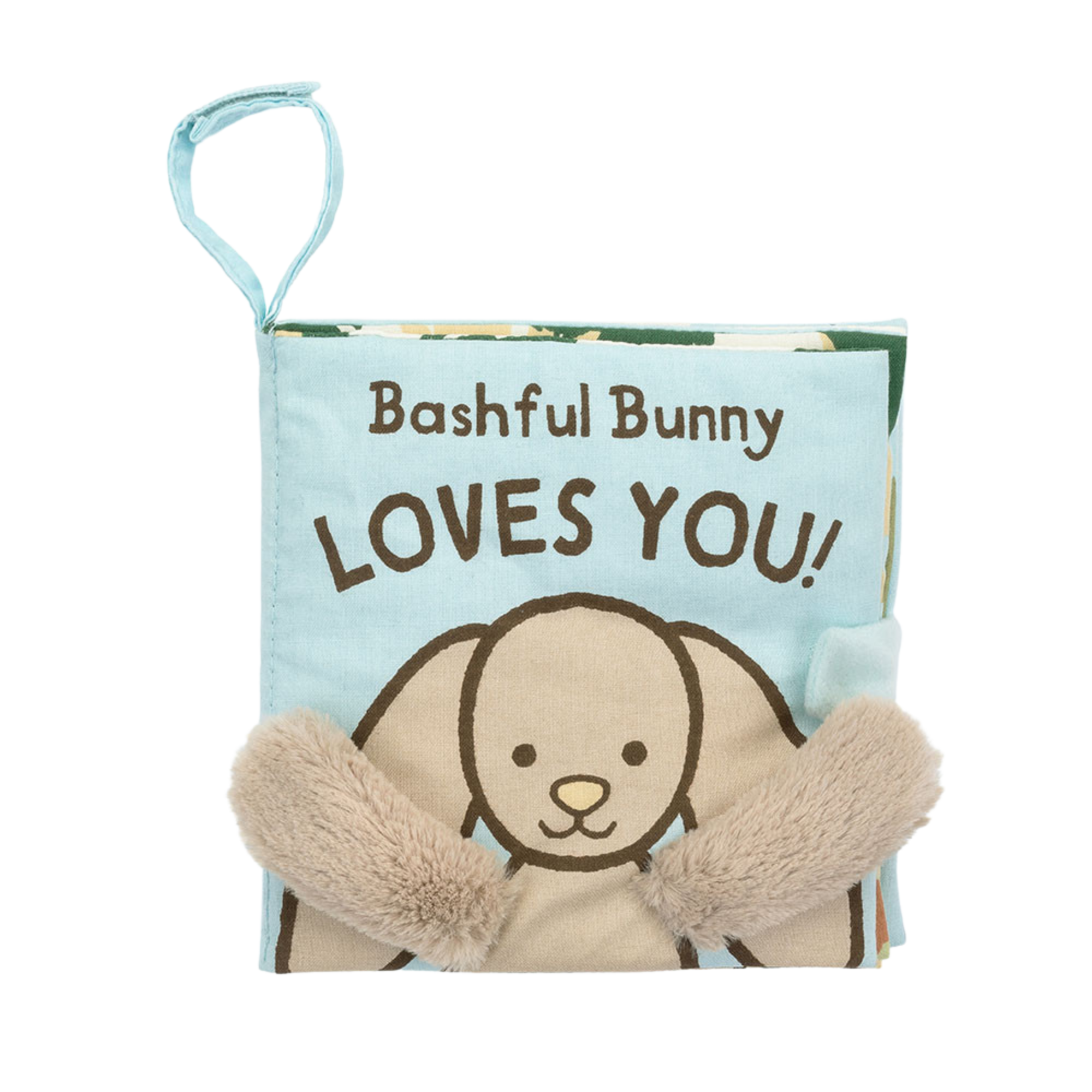 Livre en tissu JELLYCAT Bashful Bunny Loves You