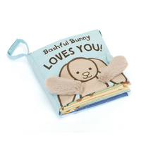 Thumbnail for JELLYCAT Bashful Bunny Loves You Fabric Book