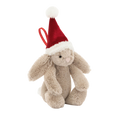 JELLYCAT Bashful Christmas Bunny Ornament