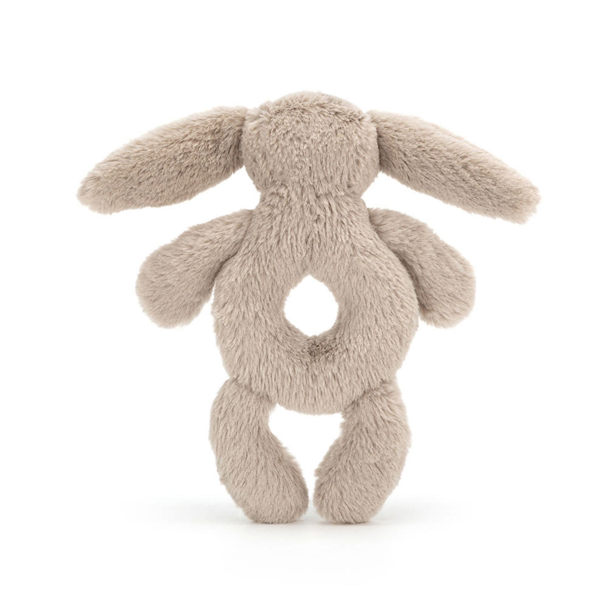 Hochet anneau lapin crème timide JELLYCAT