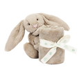 Sucette lapin crème timide JELLYCAT