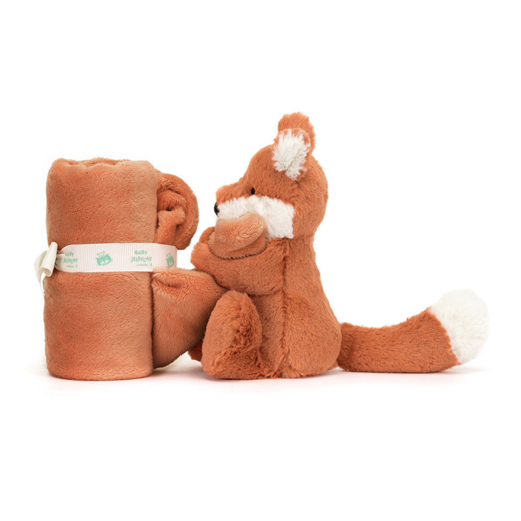 JELLYCAT Renardeau timide, sucette