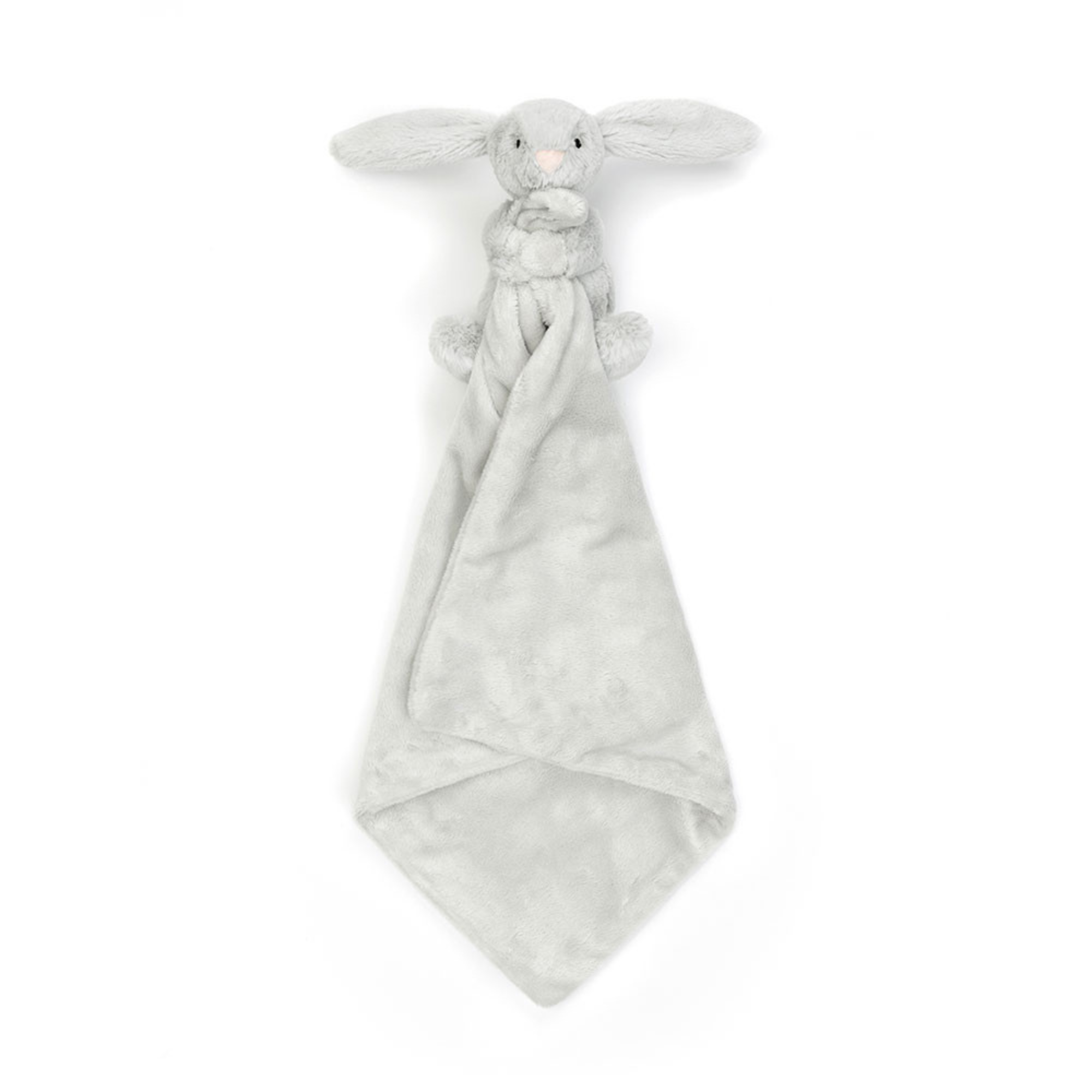 Sucette lapin gris timide JELLYCAT