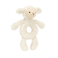 JELLYCAT Bashful Lamb Ring Rattle