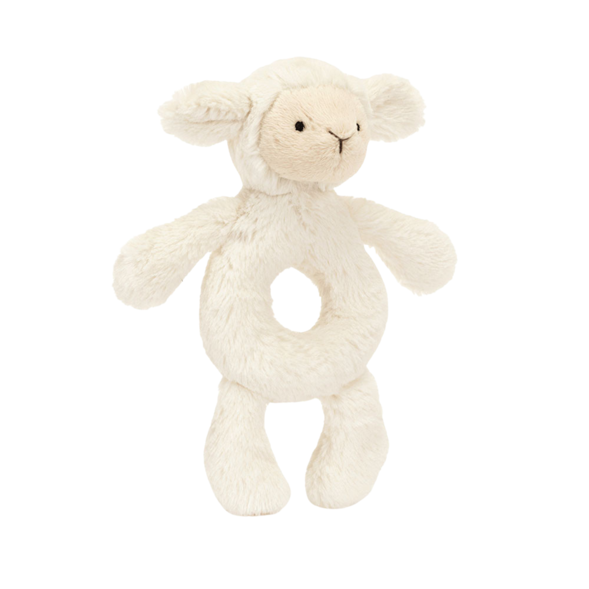 Hochet anneau agneau timide JELLYCAT