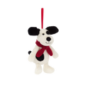 JELLYCAT Bashful Puppy Ornament