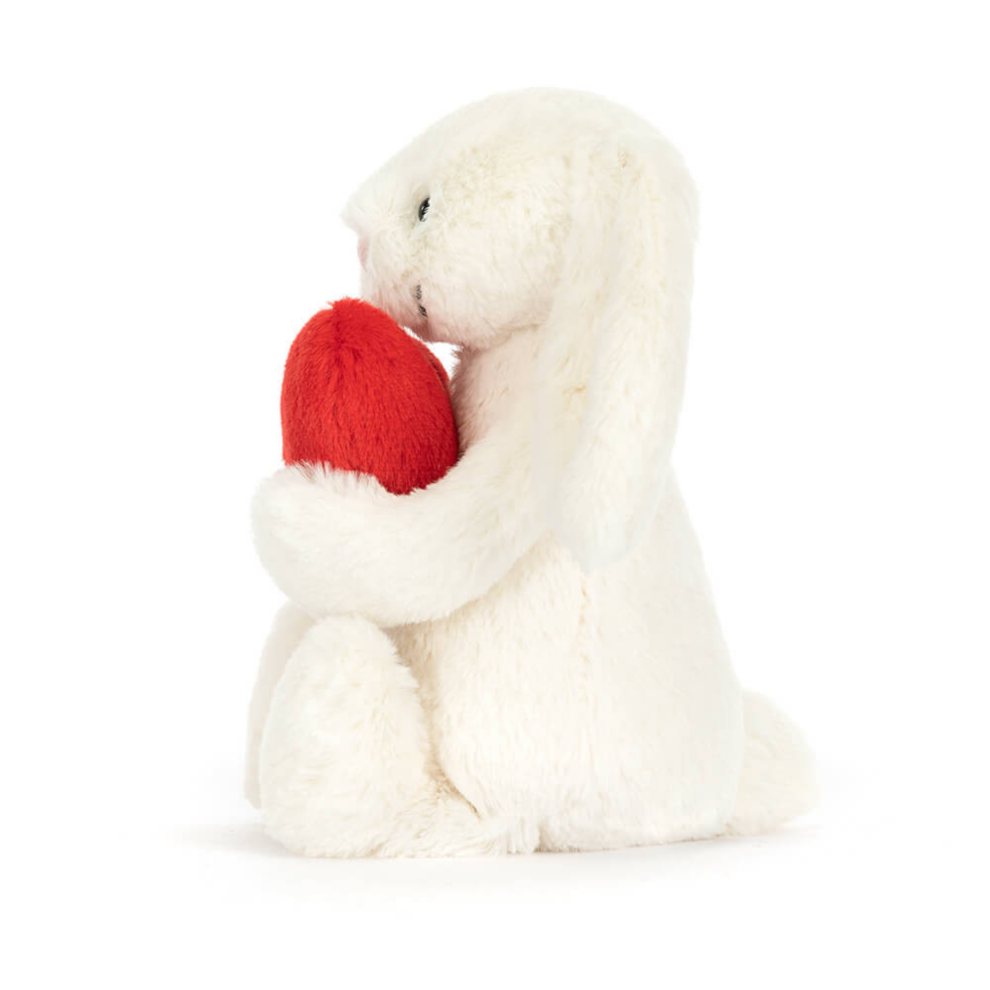 JELLYCAT Bashful Red Love Heart Bunny - Original