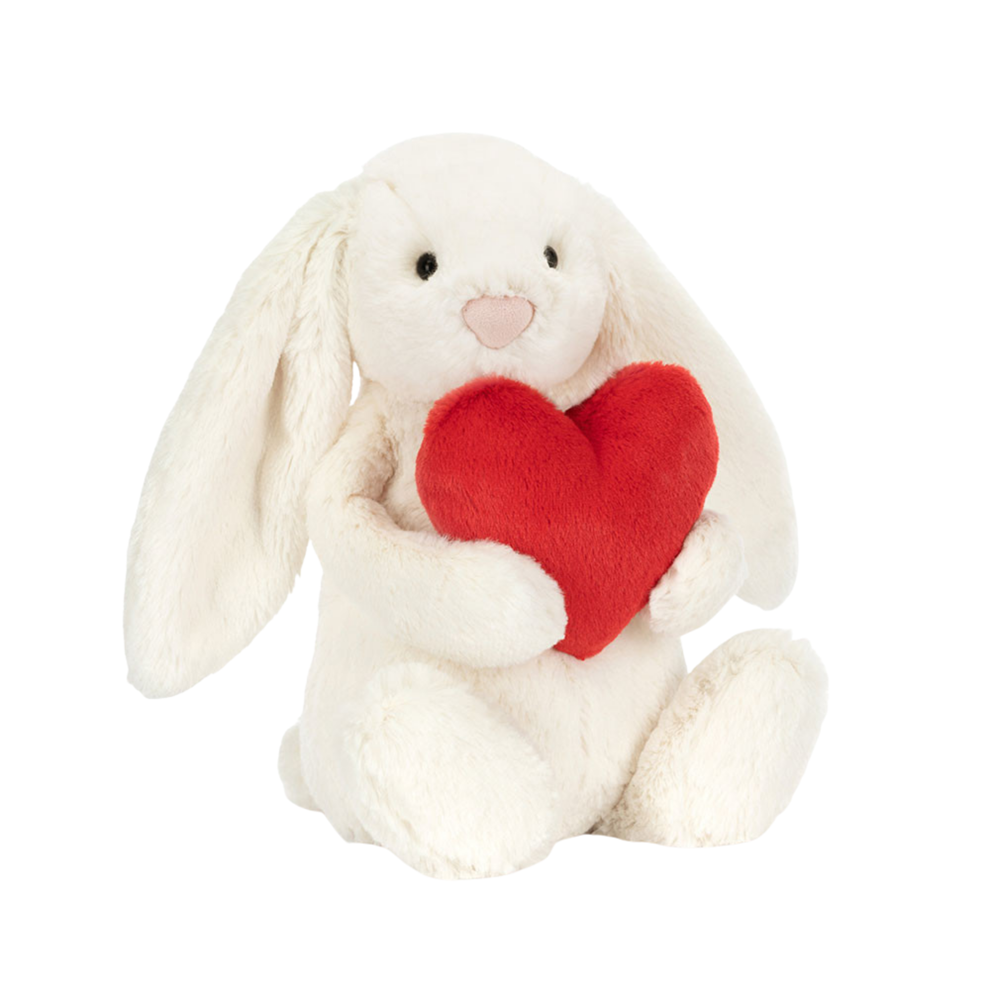 JELLYCAT Bashful Red Love Heart Bunny - Original