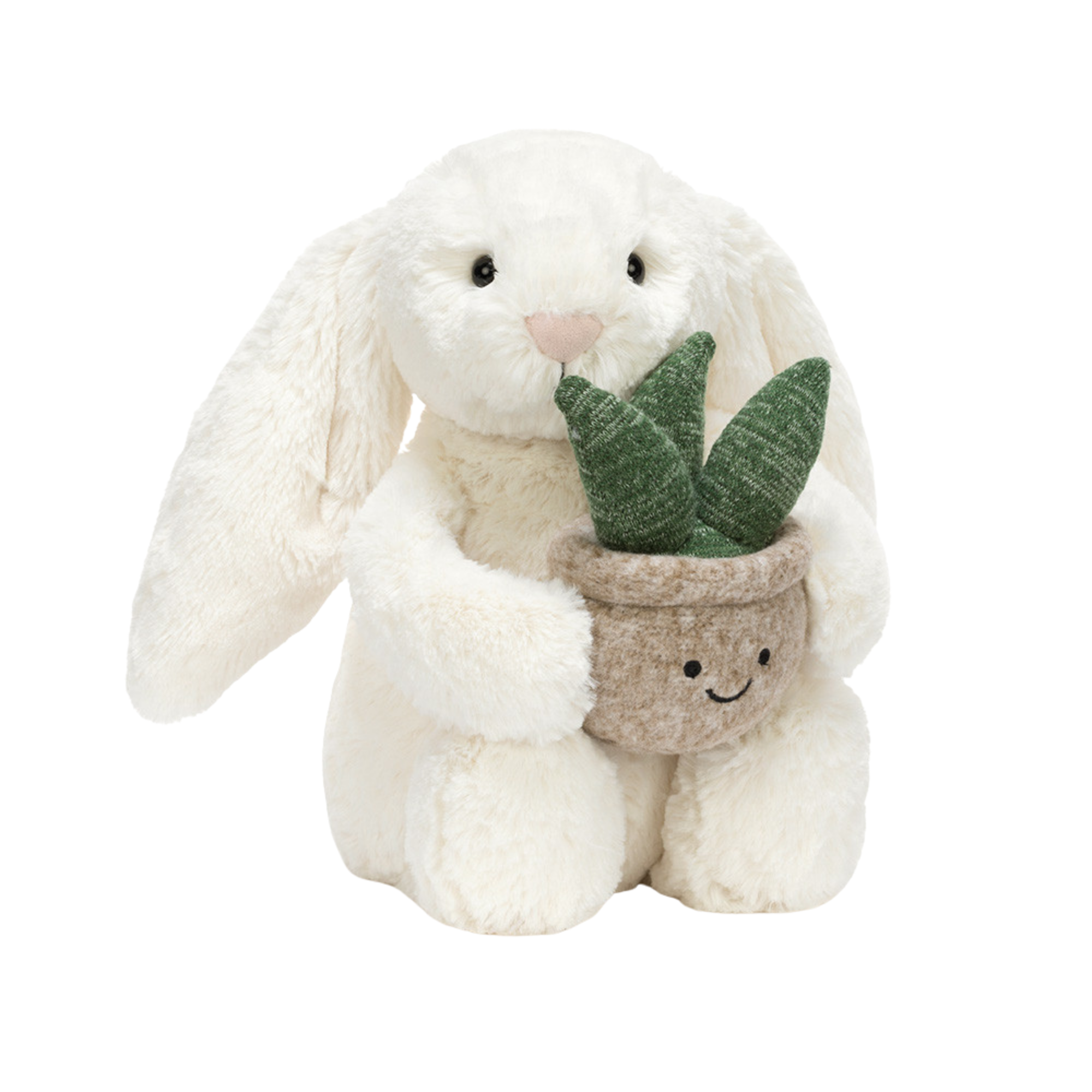 JELLYCAT Cream Bunny with Plant