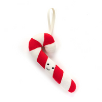 Thumbnail for JELLYCAT Festive Folly Candy Cane Ornament