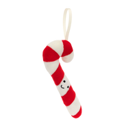 Thumbnail for JELLYCAT Festive Folly Candy Cane Ornament