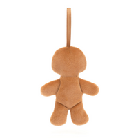 Thumbnail for JELLYCAT Festive Folly Gingerbread Fred Ornament