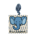 JELLYCAT Si j'étais un éléphant Livre cartonné