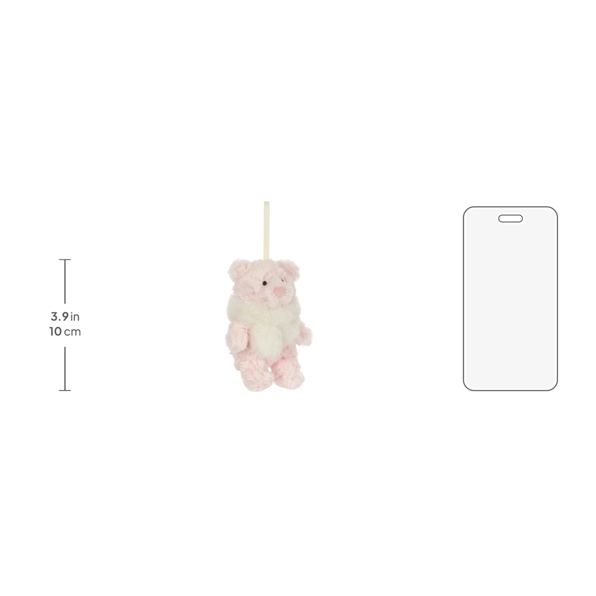 JELLYCAT Leola Bear Winter Warmer Decoration