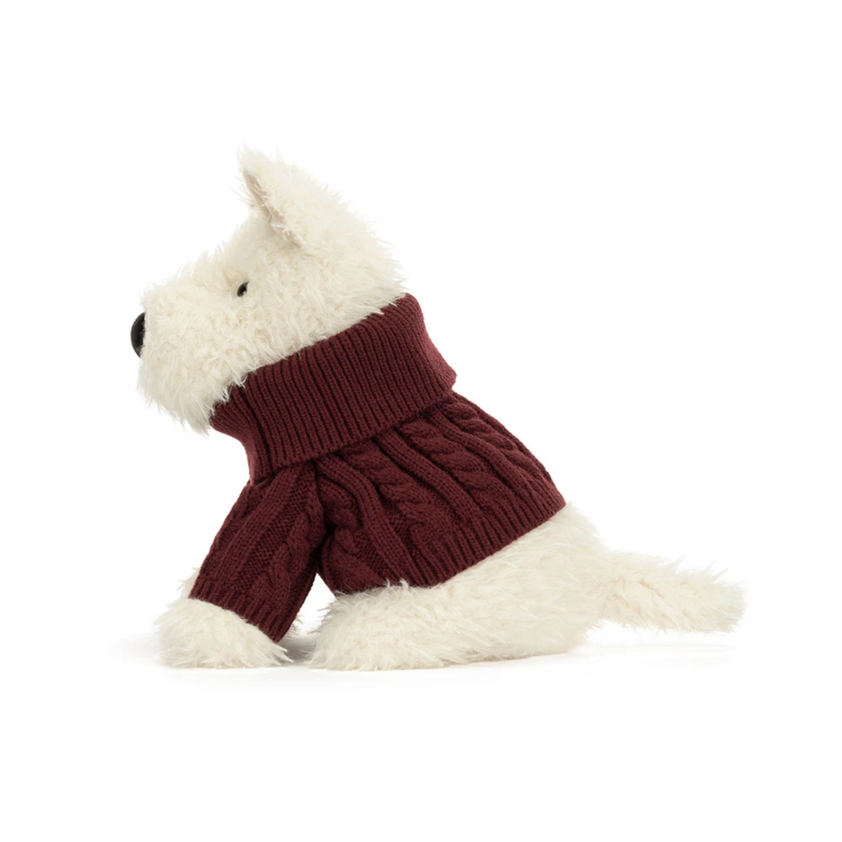 JELLYCAT Munro Scottie Dog Winter Jumper Outfit