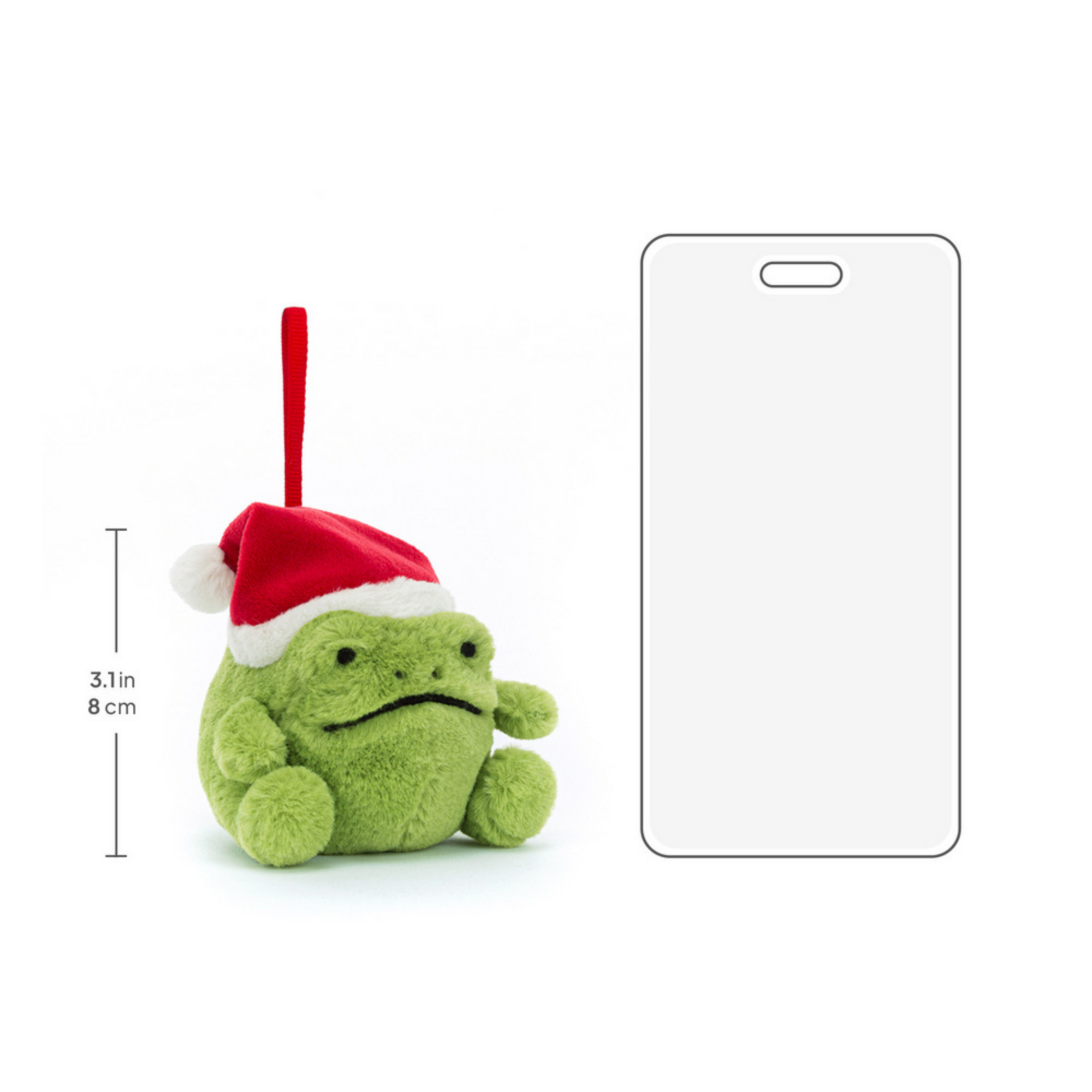 Ornement de grenouille de pluie Ricky de JELLYCAT