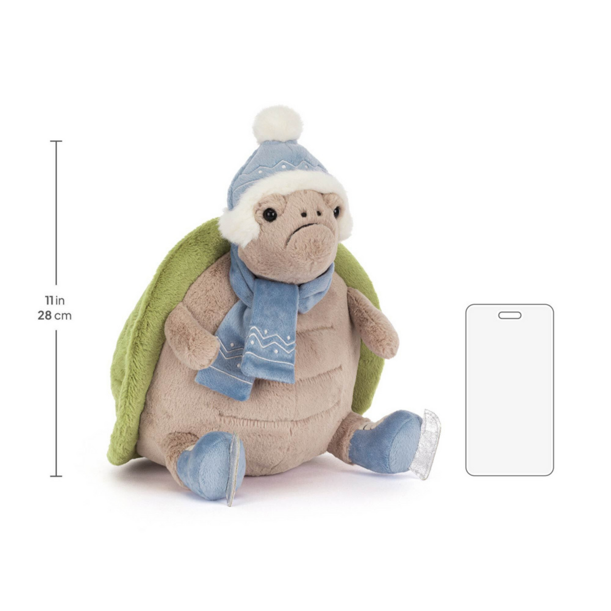 JELLYCAT Timmy Turtle patinant
