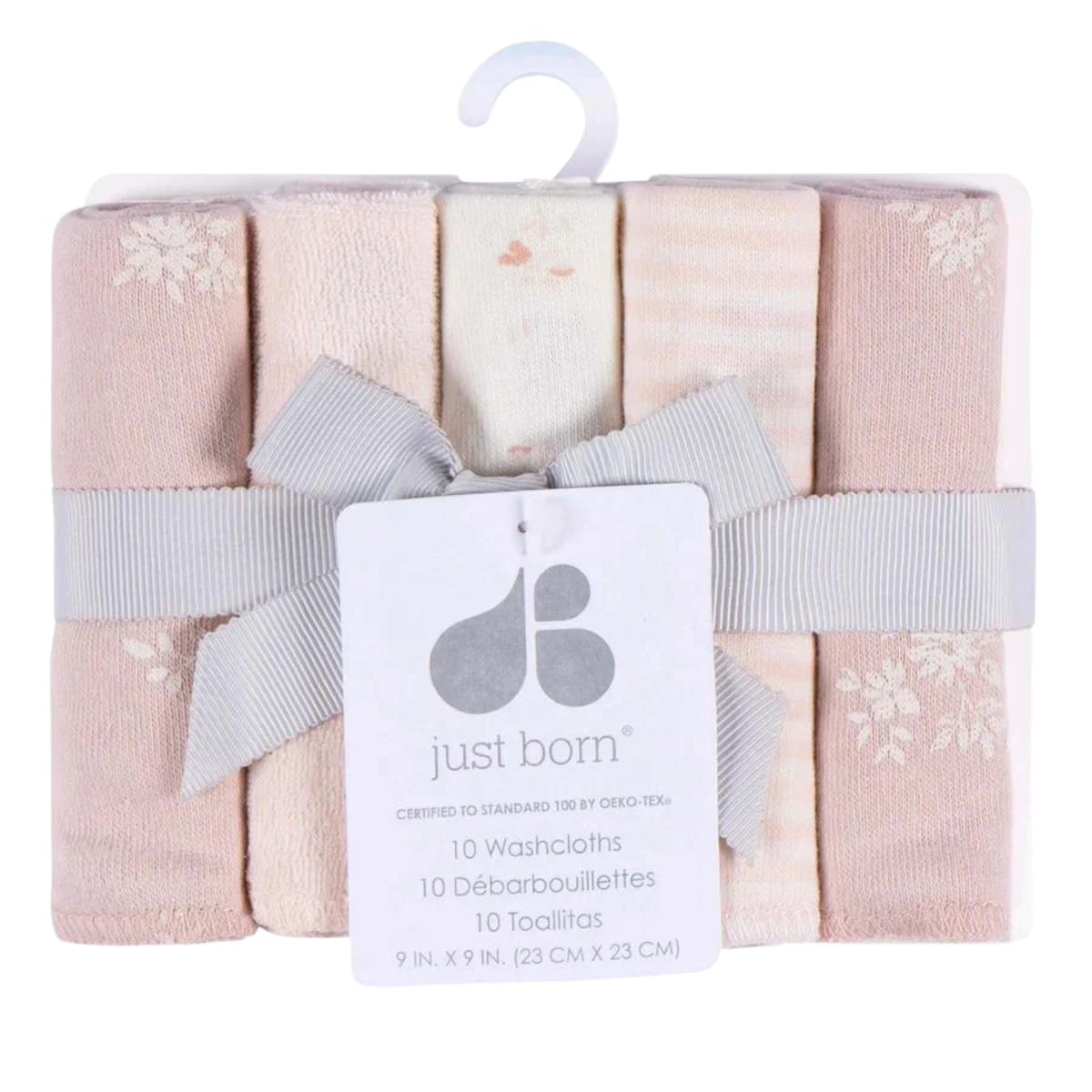 JUST BORN Washcloths (10-Pack)