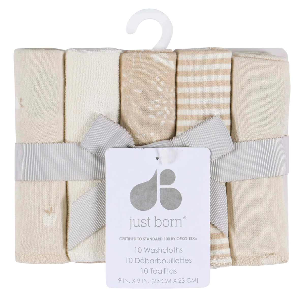 JUST BORN Washcloths (10-Pack)