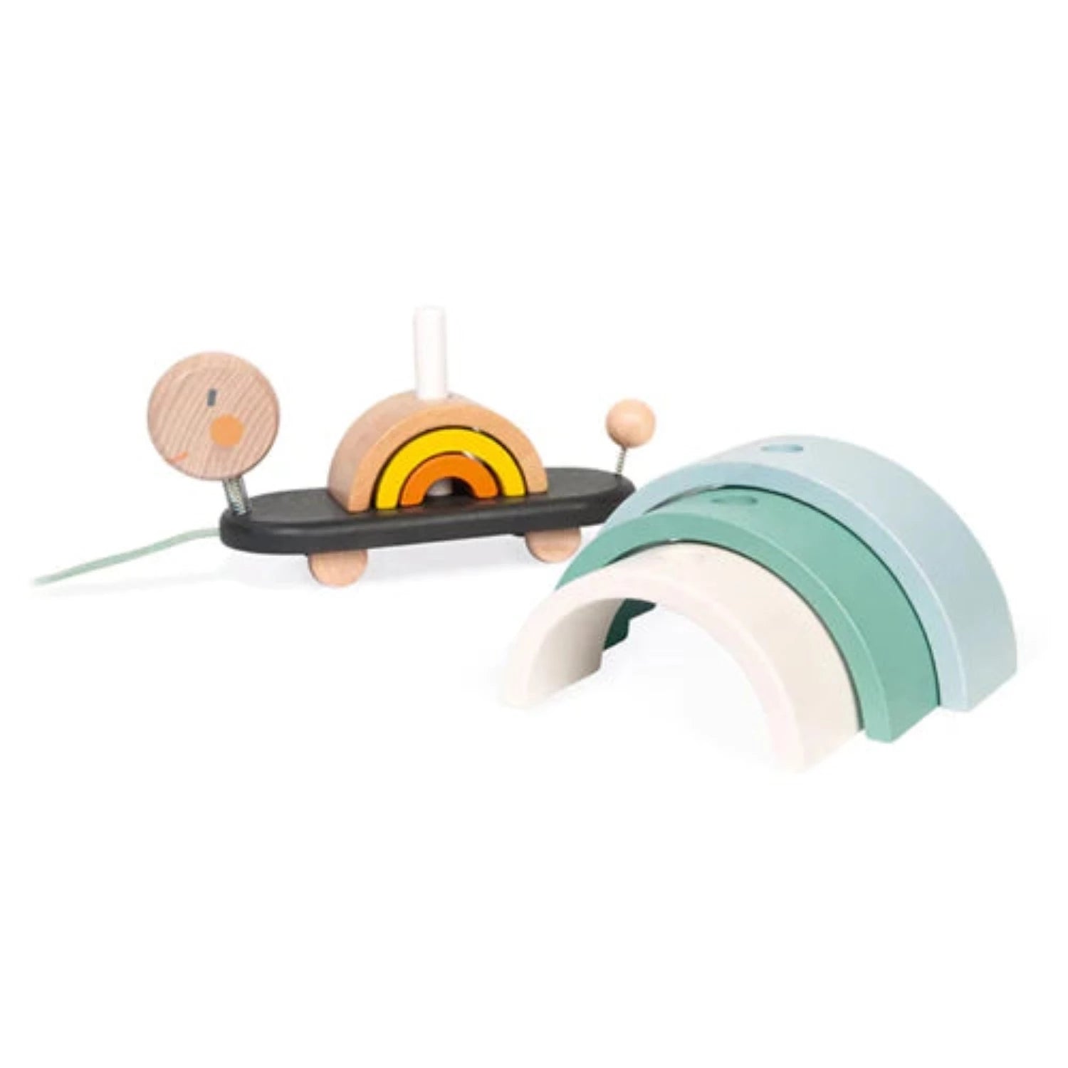 JANOD Sweet Cocoon Tortue Arc-en-ciel