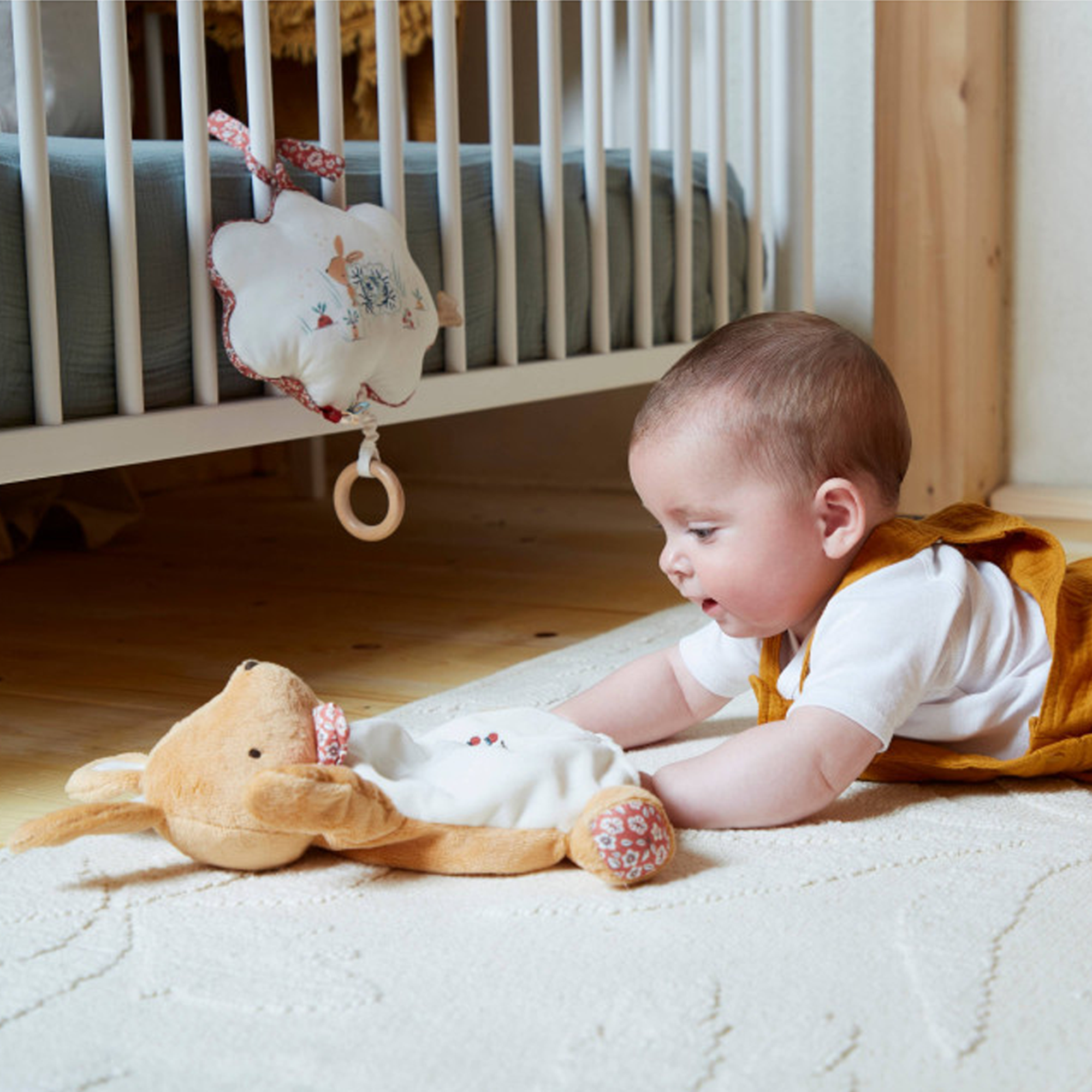 Kaloo - Fabric Musical Box - Little Rabbit | Kido Bebe