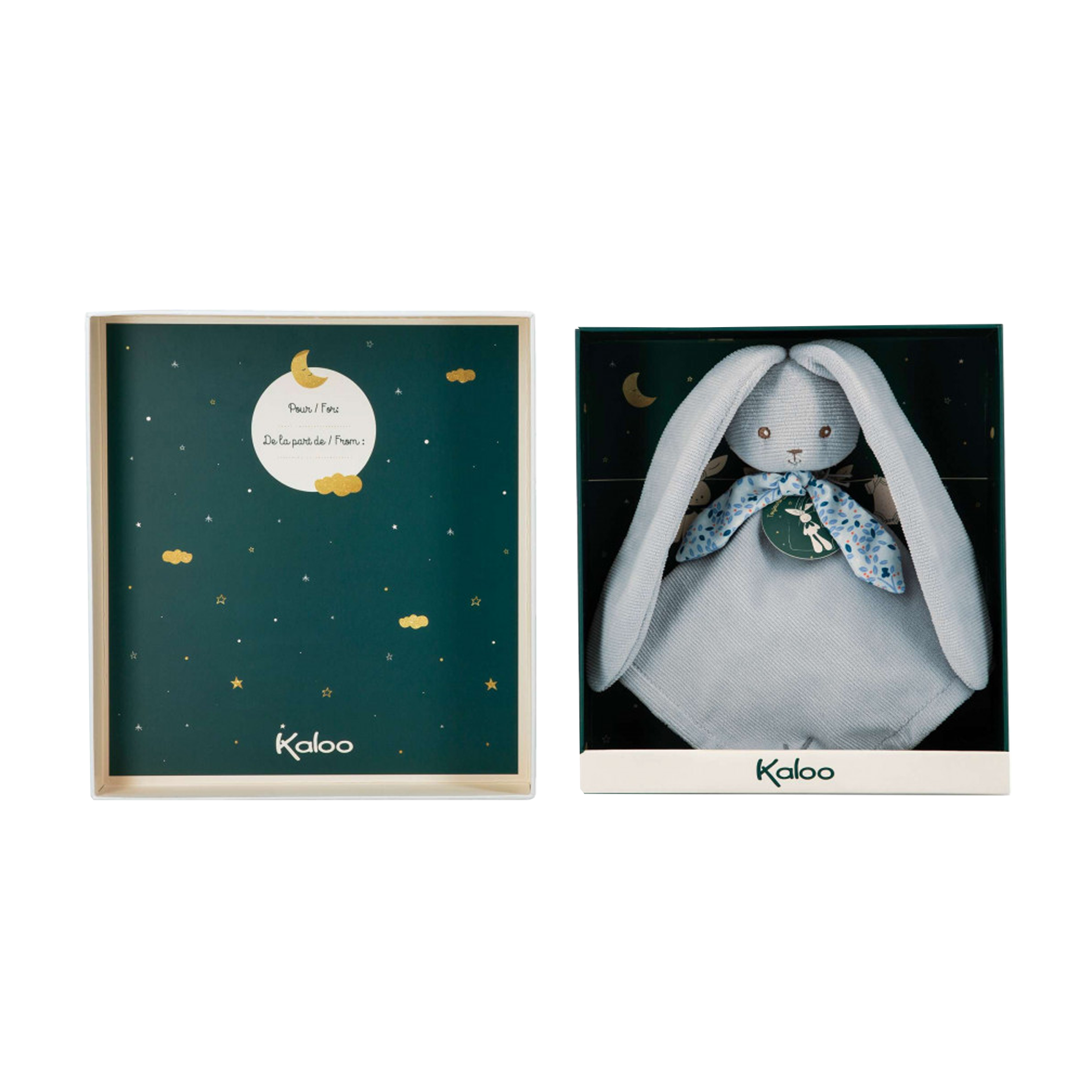 KALOO Lapinoo Doudou Rabbit - Blue