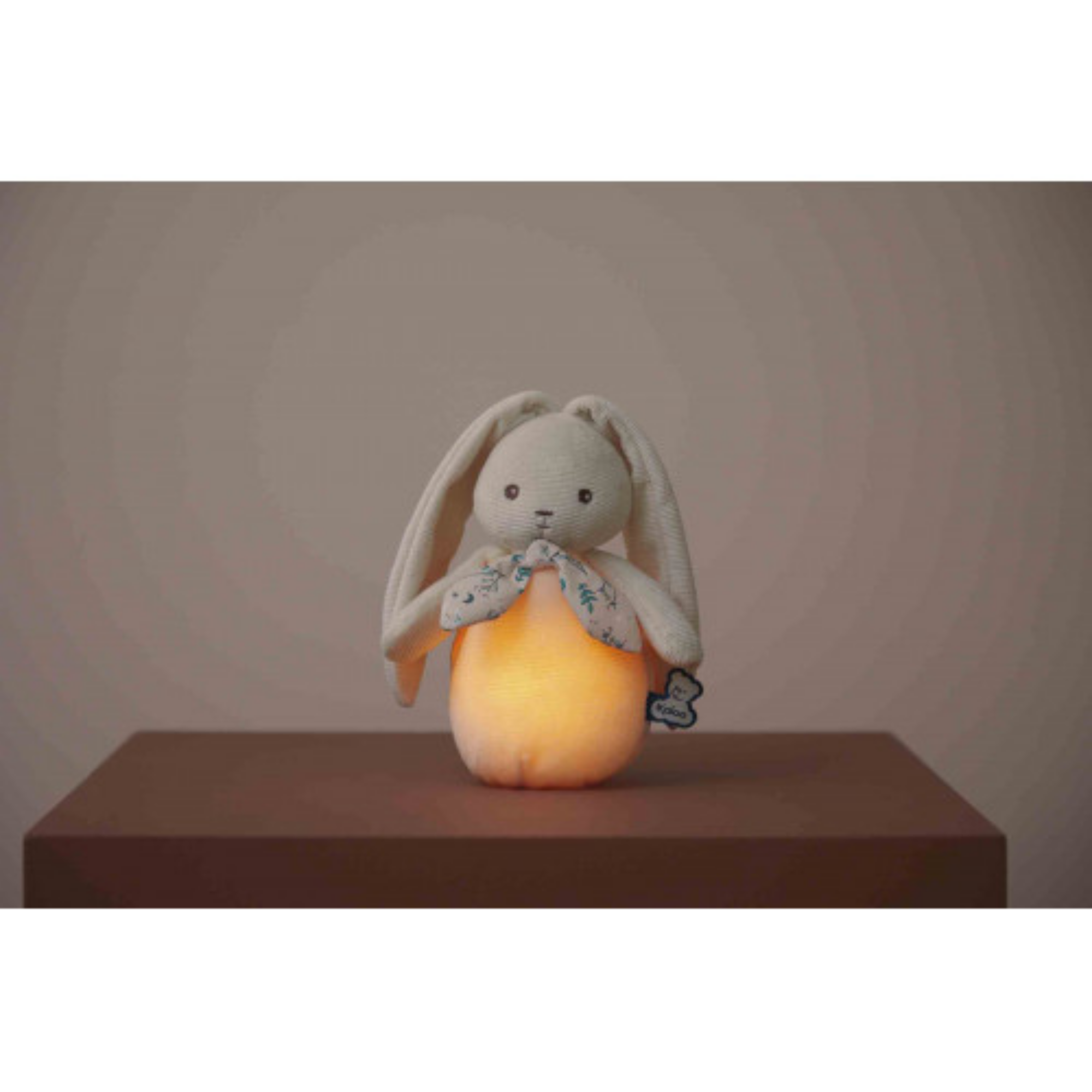 KALOO Cream Rabbit Nighlight Plush