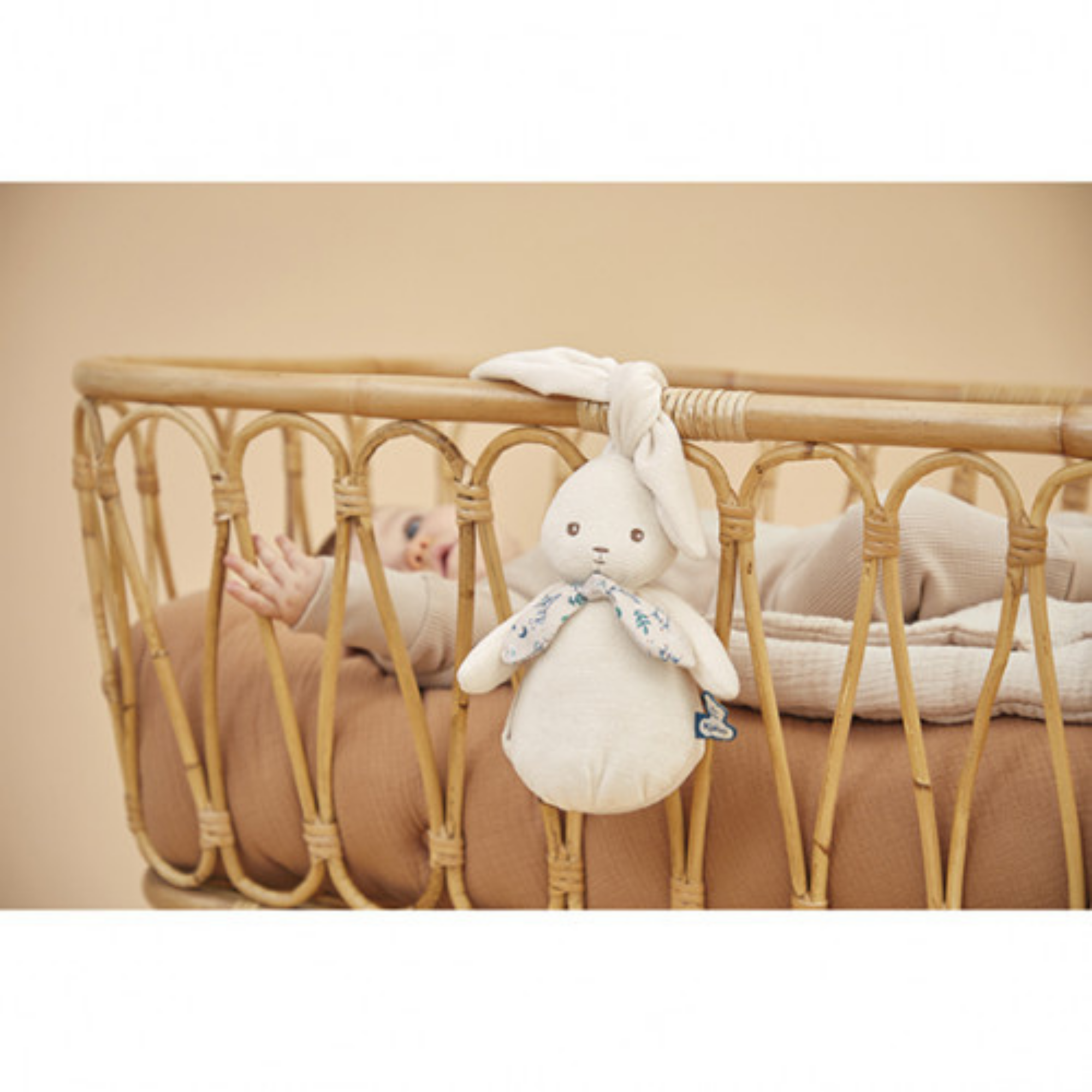 KALOO Cream Rabbit Nighlight Plush