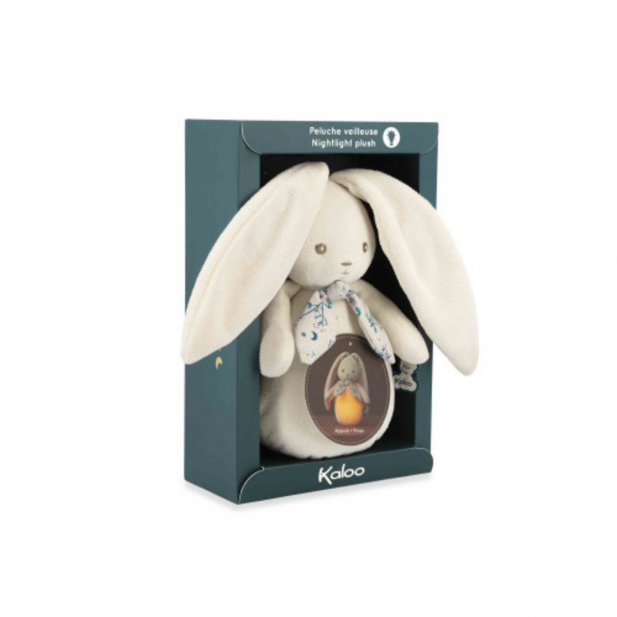 KALOO Cream Rabbit Nighlight Plush