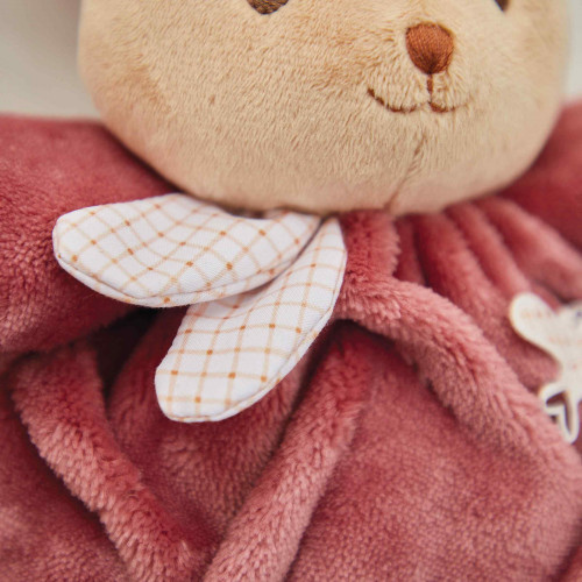 KALOO Lapin Intemporel Rose Foncé - 17cm