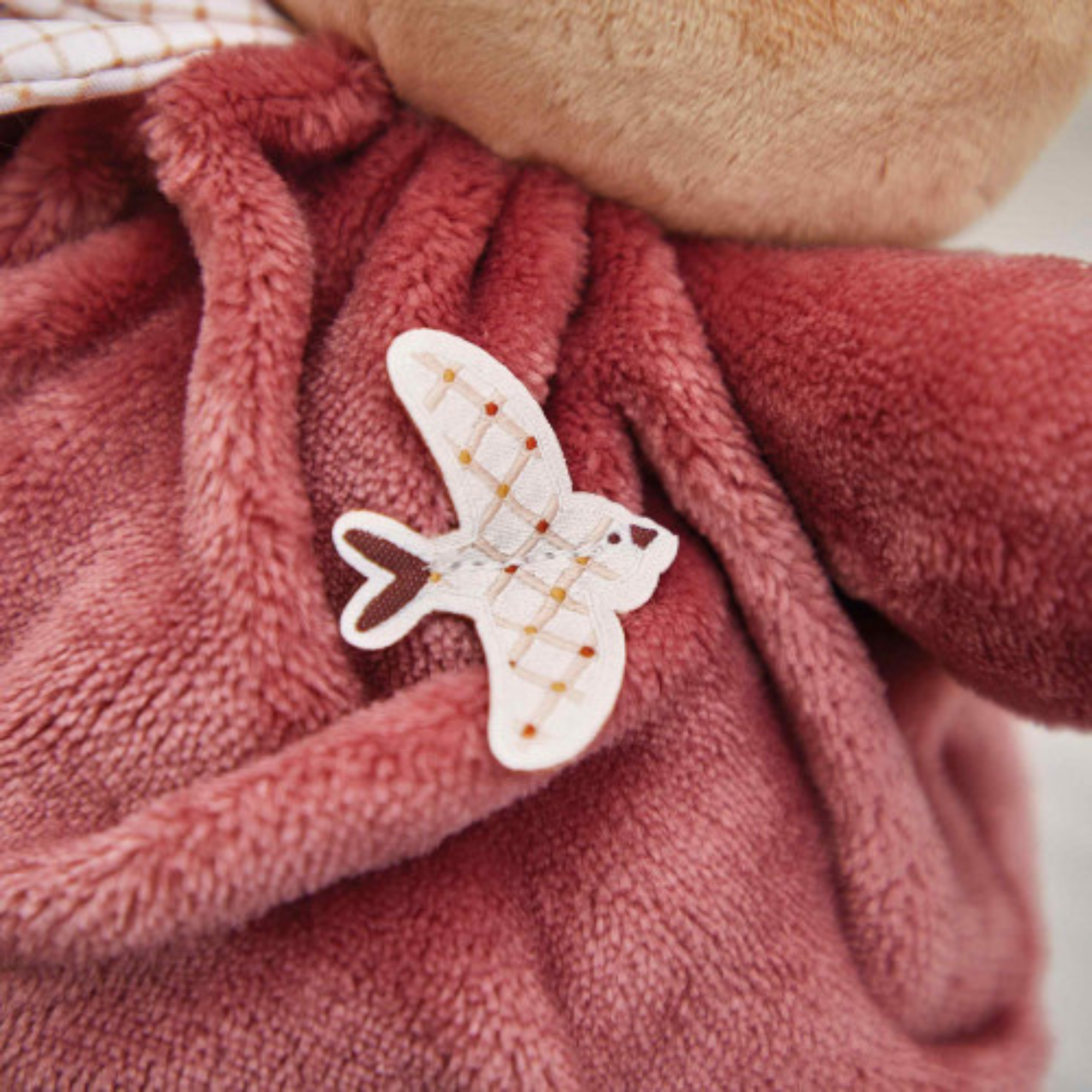 KALOO Lapin Intemporel Rose Foncé - 17cm