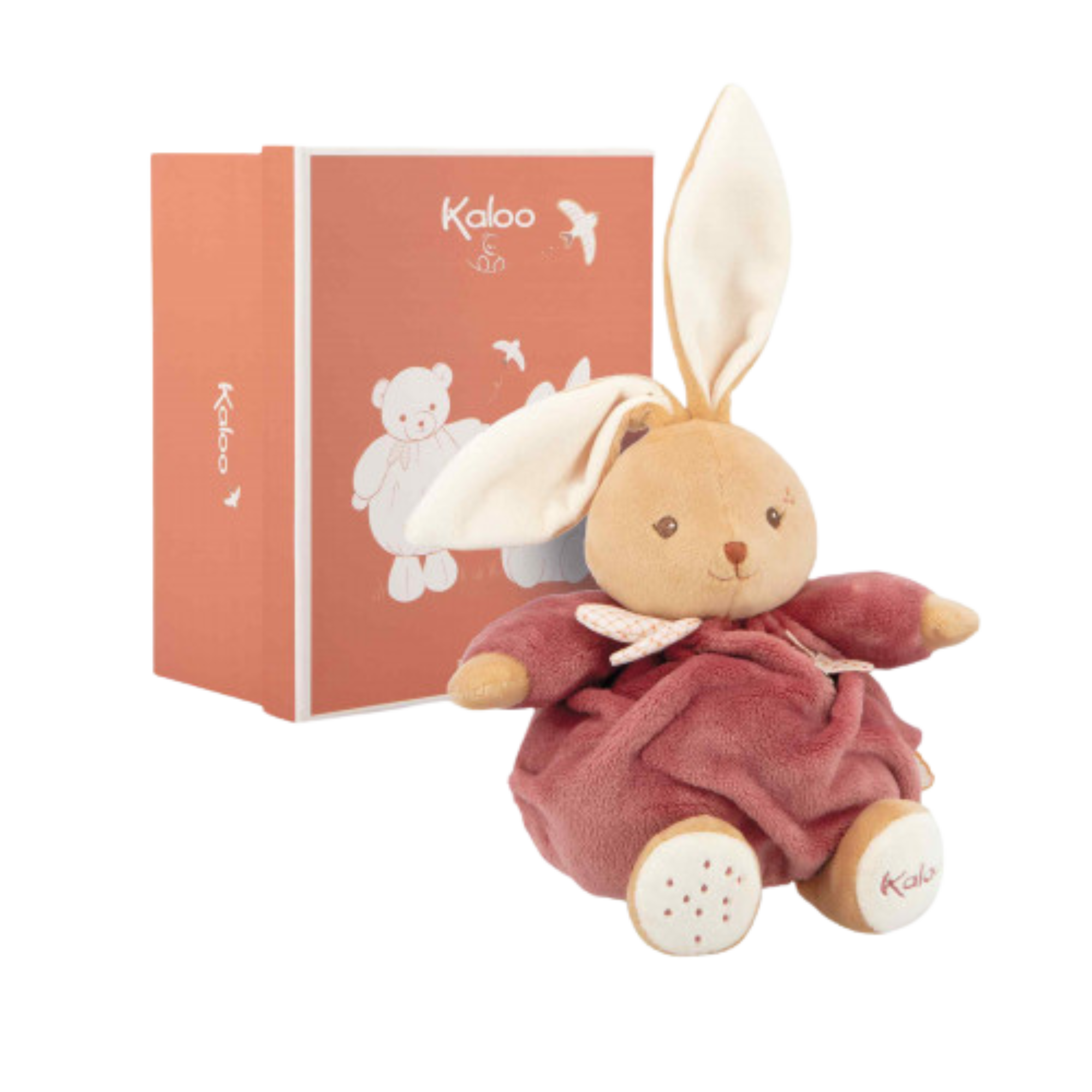 KALOO Lapin Intemporel Rose Foncé - 17cm