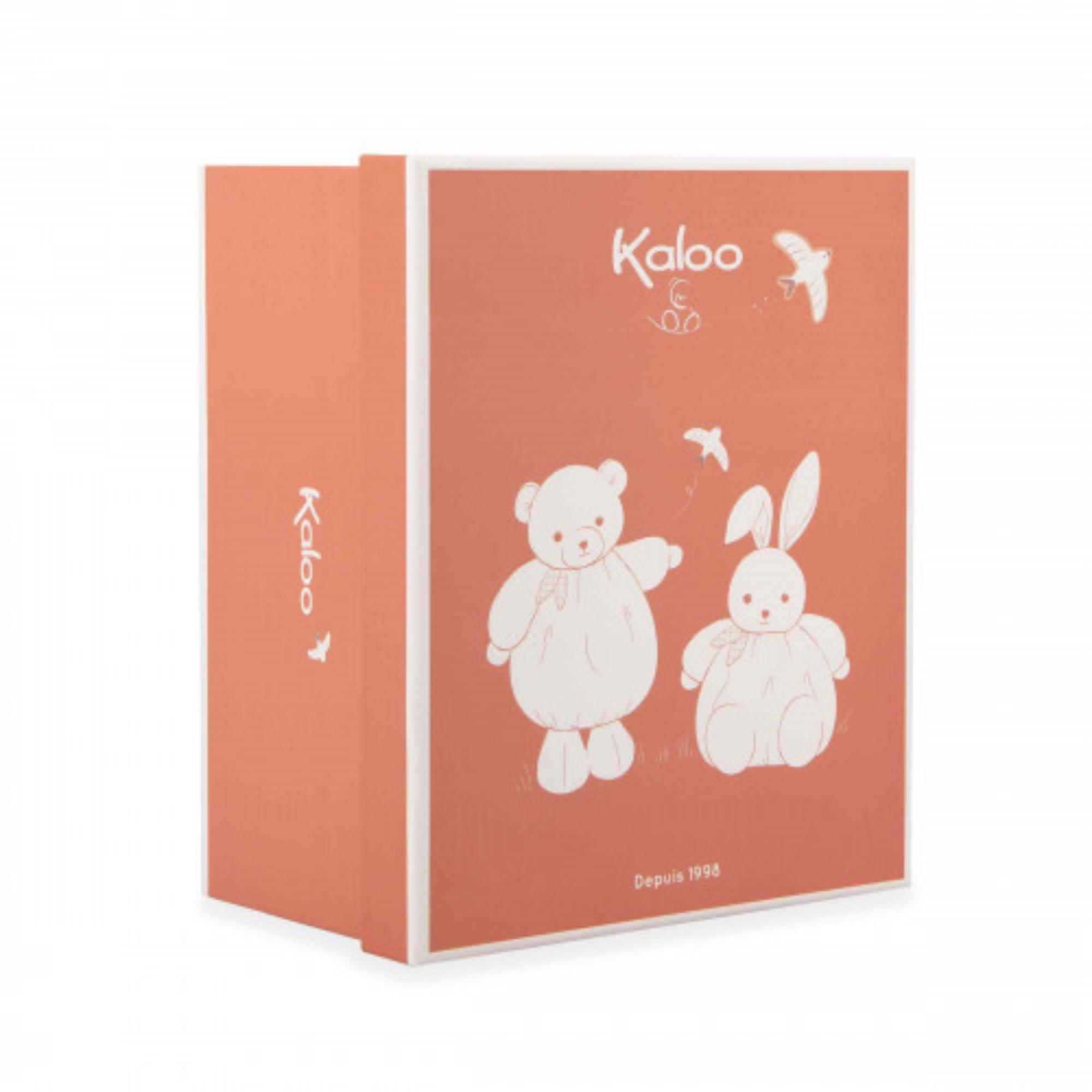 KALOO Lapin Intemporel Rose Foncé - 17cm