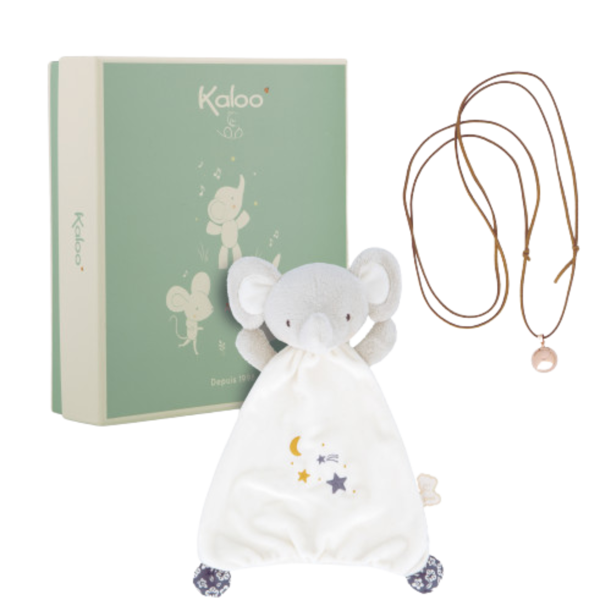 KALOO Doudou Bola Gift Box - Elephant