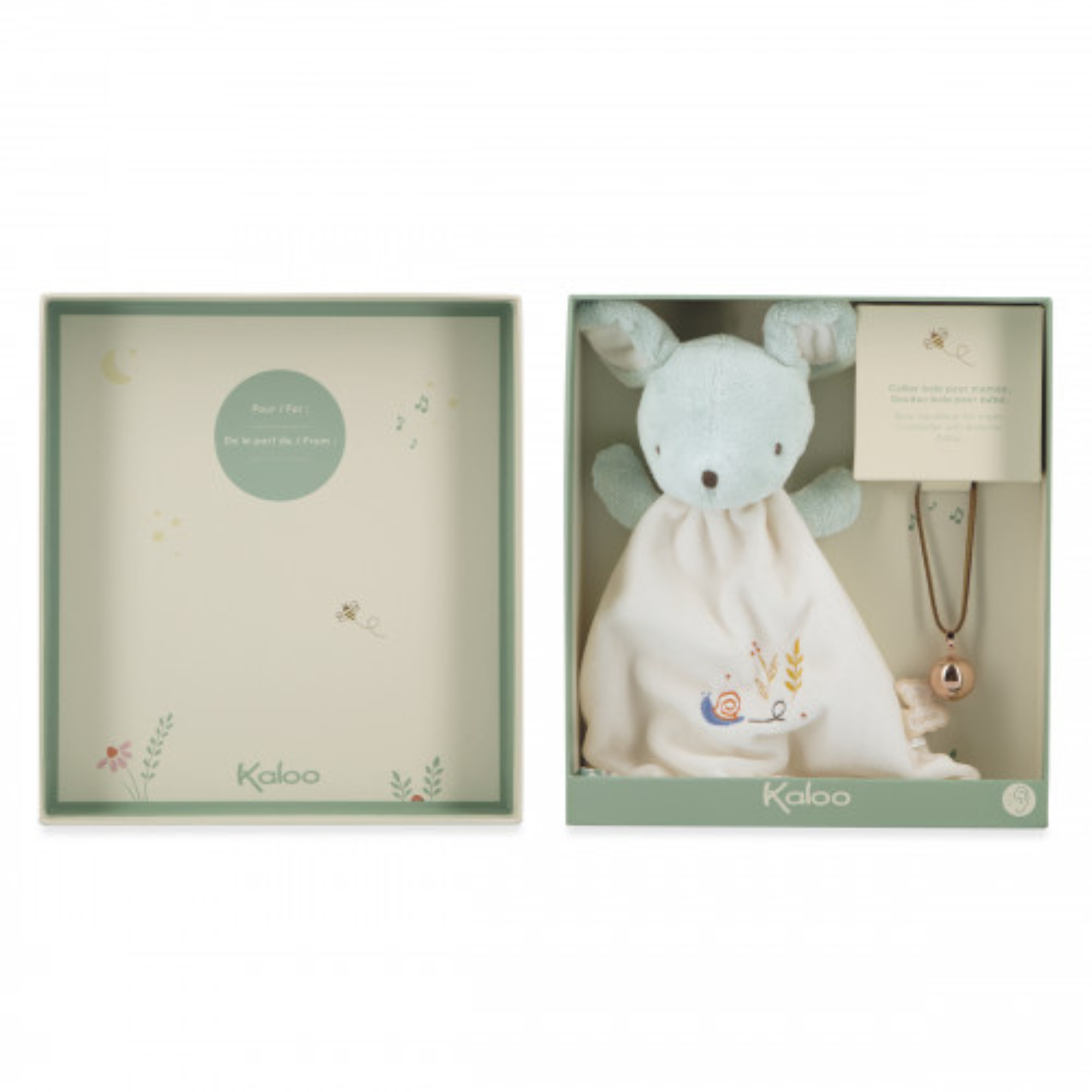 KALOO Coffret Doudou Bola - Souris