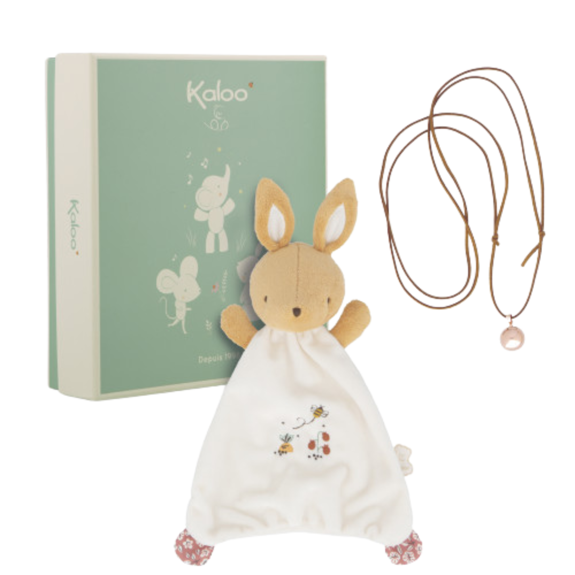KALOO Coffret Doudou Bola - Lapin